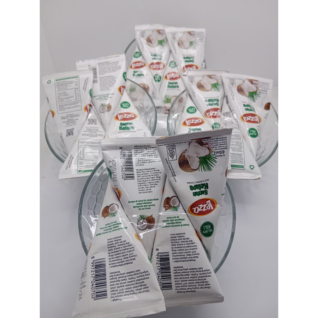 

SANTAN LEZZA 65ML ISI 4PCS GRATIS MANGKOK