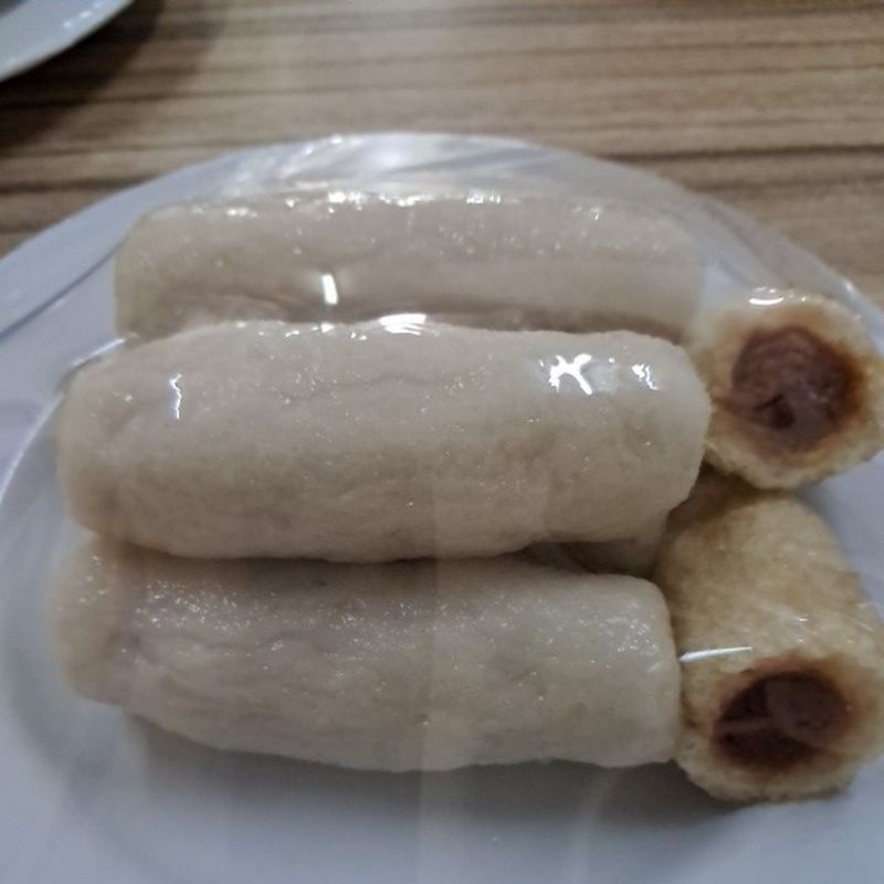 

Pempek ikan isi Sosis Premium