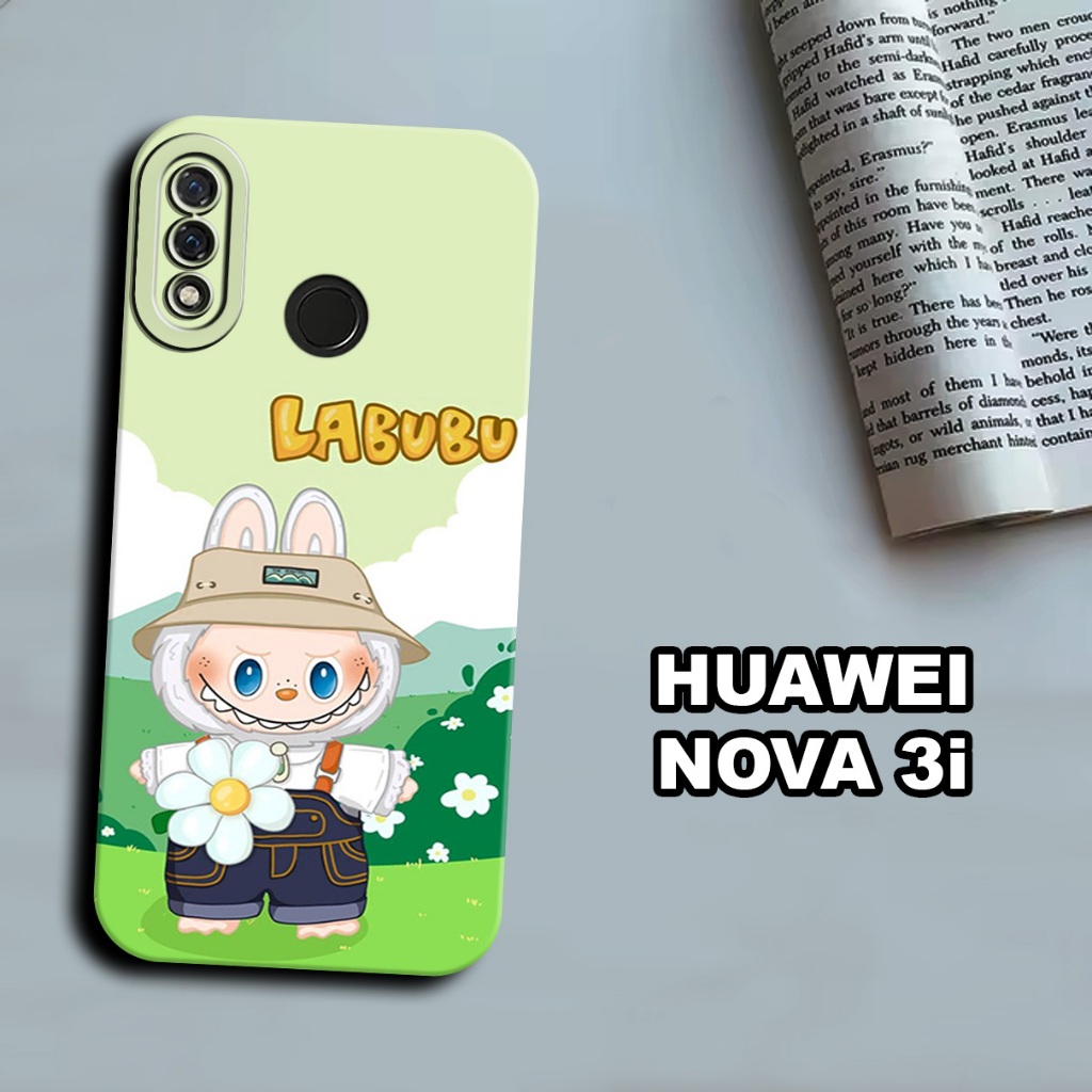 CC41/ Softcase karet lentur untuk huawei nova 3i/Motif cewek/case huawei nova 3i/kesing huawei nova 