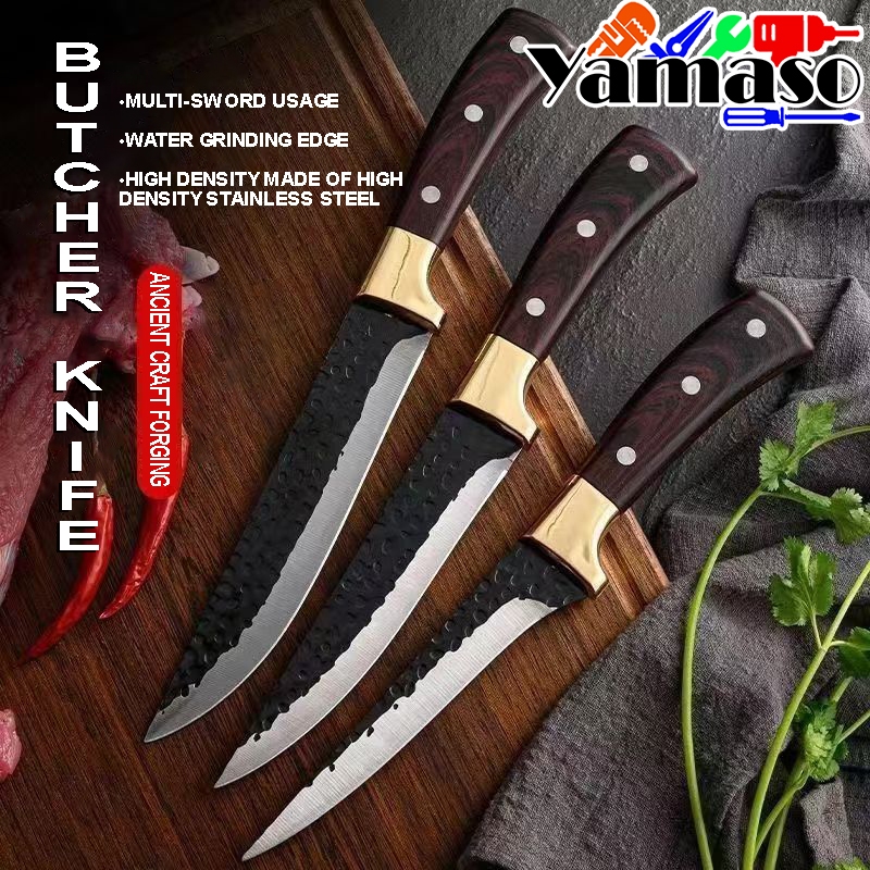 Pisau Chef/Pisau Stainless Serbaguna/Pisau Super Jepang/Pisau Boning Profesional