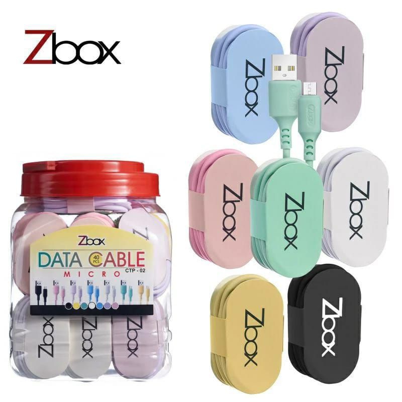 Kabel Data Zbox CTP-02 Macaron Iphone (Suport Fast Charging)