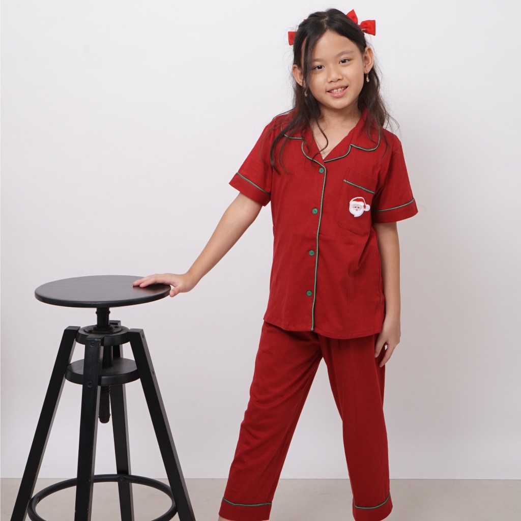 LITTLE BLOOM | Marchie Set TENCEL | Piyama Anak TENCEL | Baju Tidur Anak TENCEL | Setelan Anak |