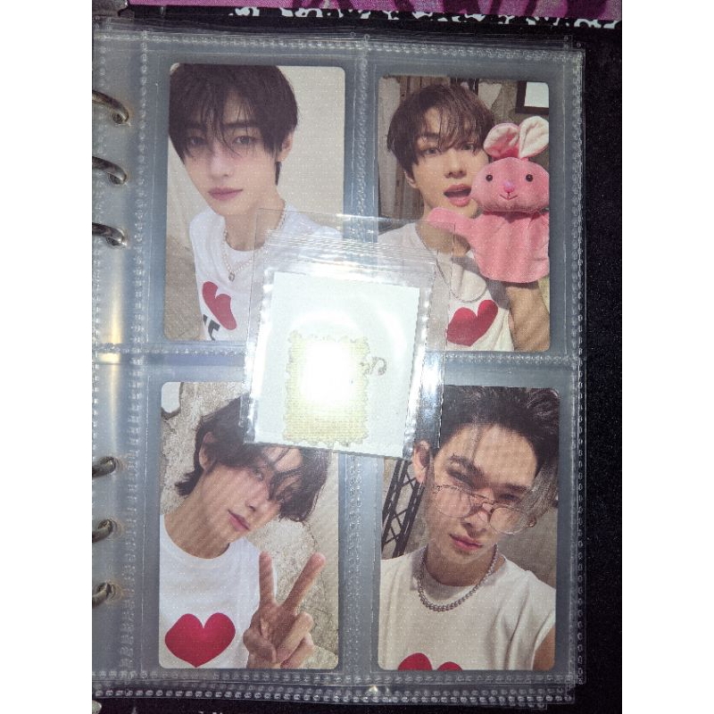 

photocard enhypen romance untold and fabric piece