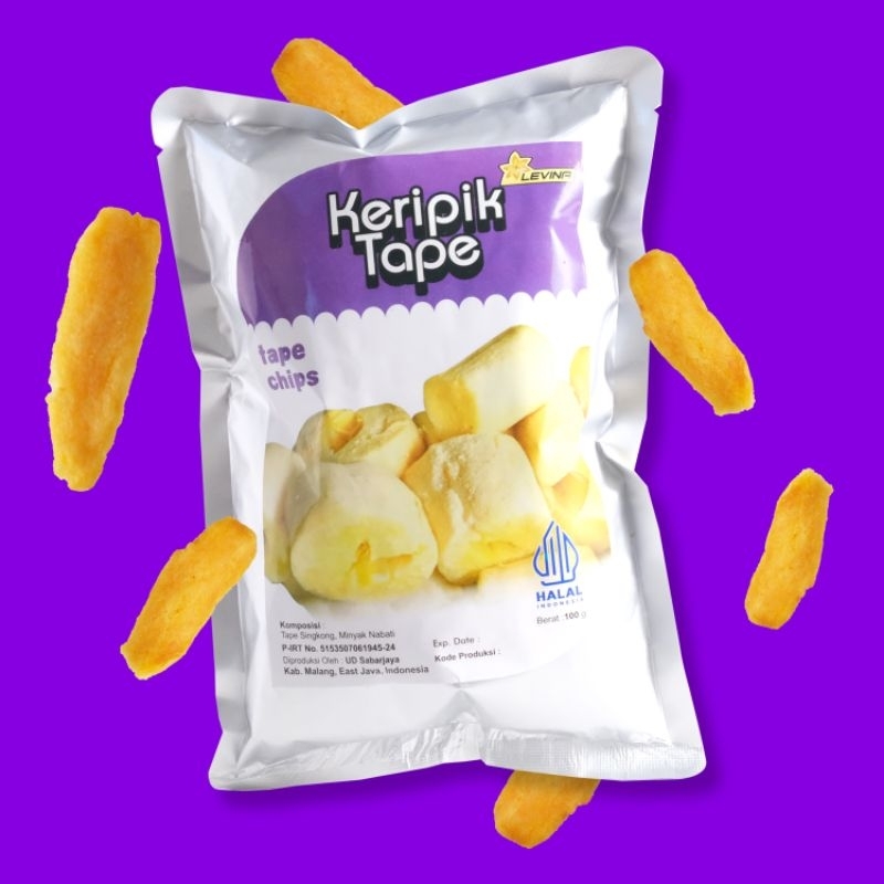 

Keripik Tape Levina 100 gram kripik buah Malang
