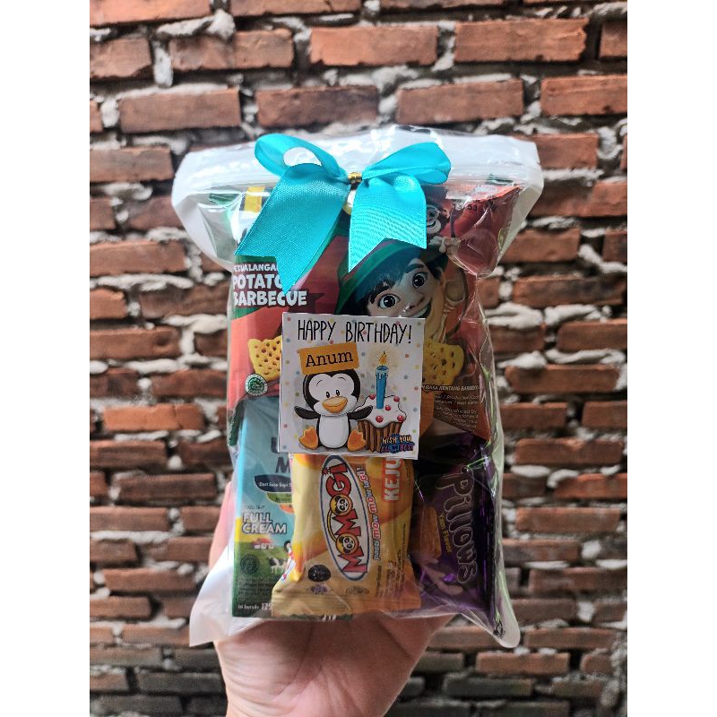 

Snack Ultah Murah / Parsel Ulang Tahun Anak hemat 2