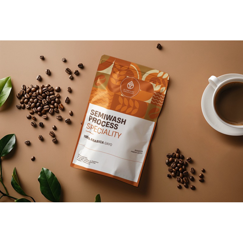 

Kopi Arabica Gayo 100% Specialty 200gr Semiwash By Authentic Coffee