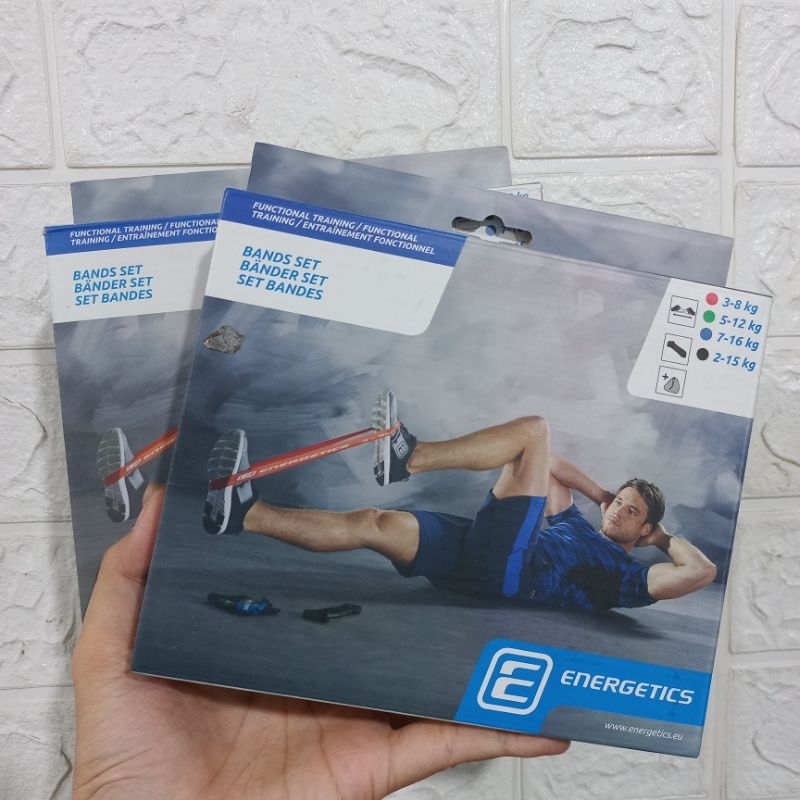 Bands Set Energetics Alat Olahraga - Bander Set | Set Bandes - Alat Olahraga | Fitness | Gym