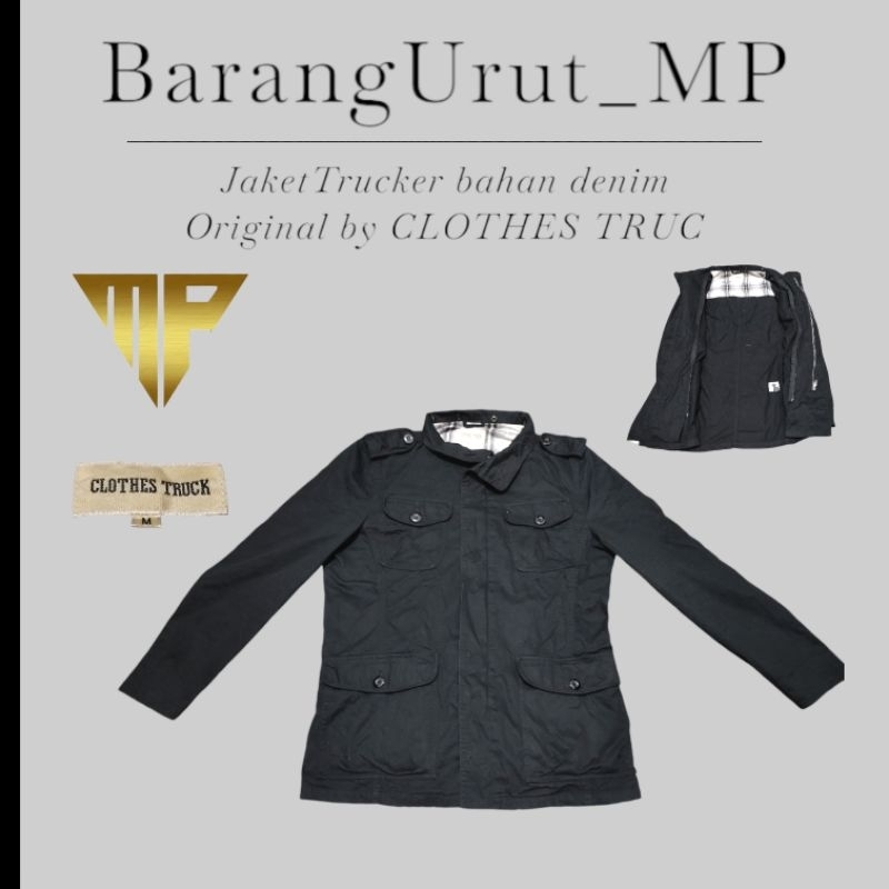 Jaket Trucker brand CLOTHES TRUCK Second Original