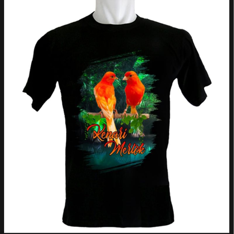 KAOS BURUNG KENARI MERLOK NANGKRING SPONSOR