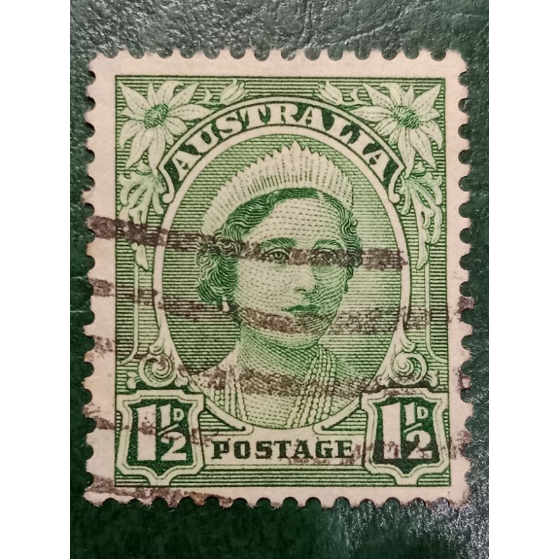 

Prangko Australia 1½ Penny Tahun 1942-1944 USED