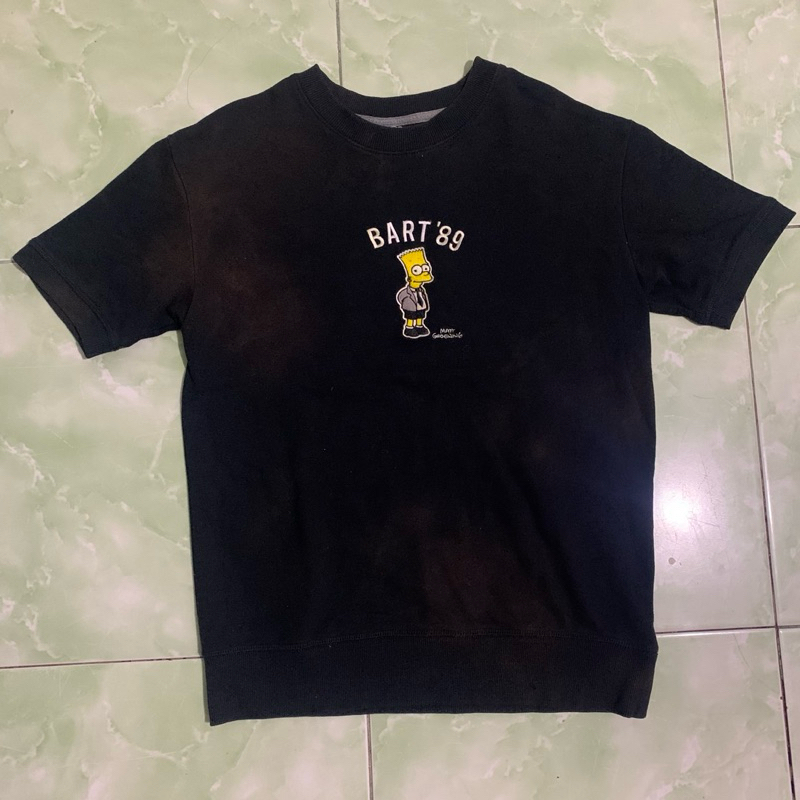crewneck lengan pendek the simpson