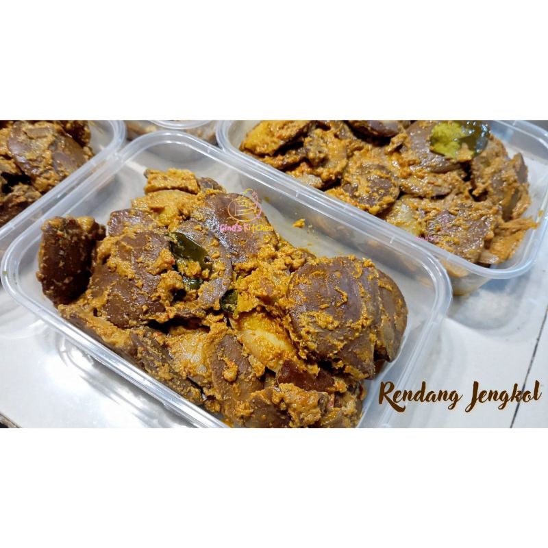 

Rendang Jengkol (tidak bau)