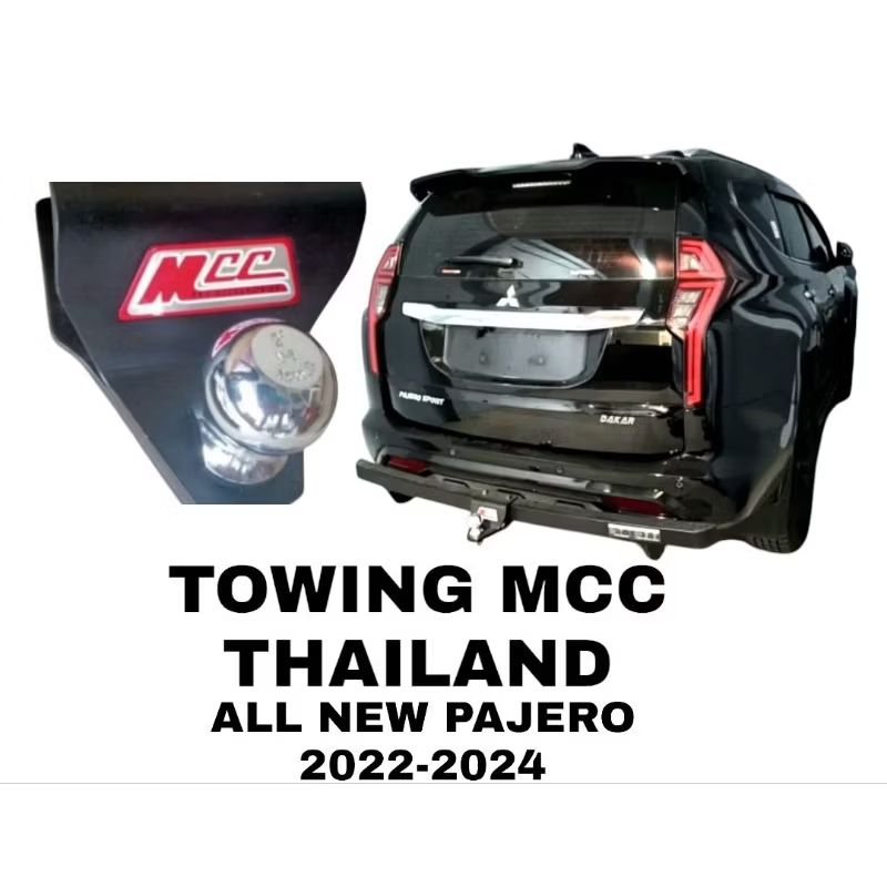 TOWING BAR/BUMPER BELAKANG MCC PAJERO 2021-2024 ( THAILAND)