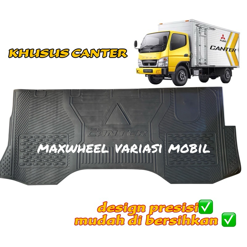 Premium Alas Karpet Mobil Truk Canter bahan tebal bagus