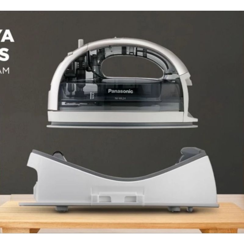 PANASONIC CORDLESS IRON NI-WL31 SETRIKA UAP