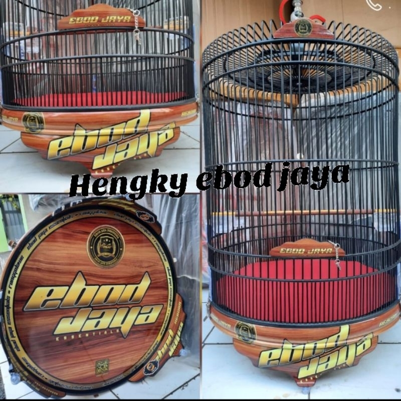 Ebod jaya murai kandang murai PVC decal ebod jaya limited edition