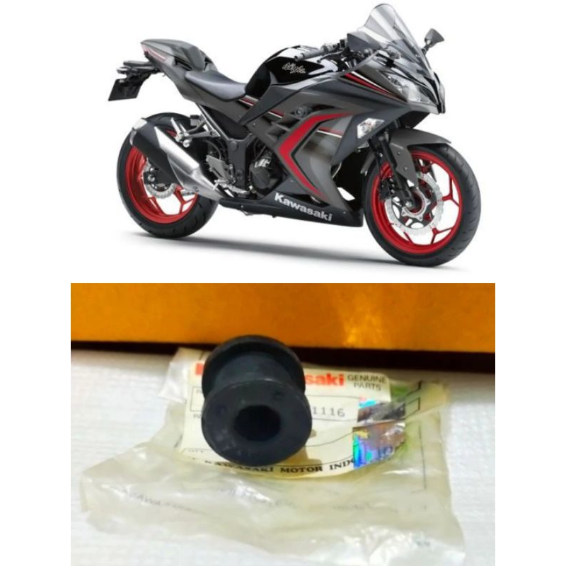 karet damper knalpot ninja 250 fi 92160-1116
