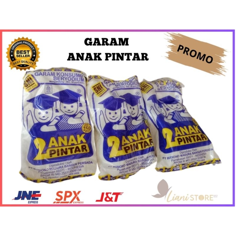 

Garam Cap Anak Pintar 1 Ball Ecer Kemasan 250g