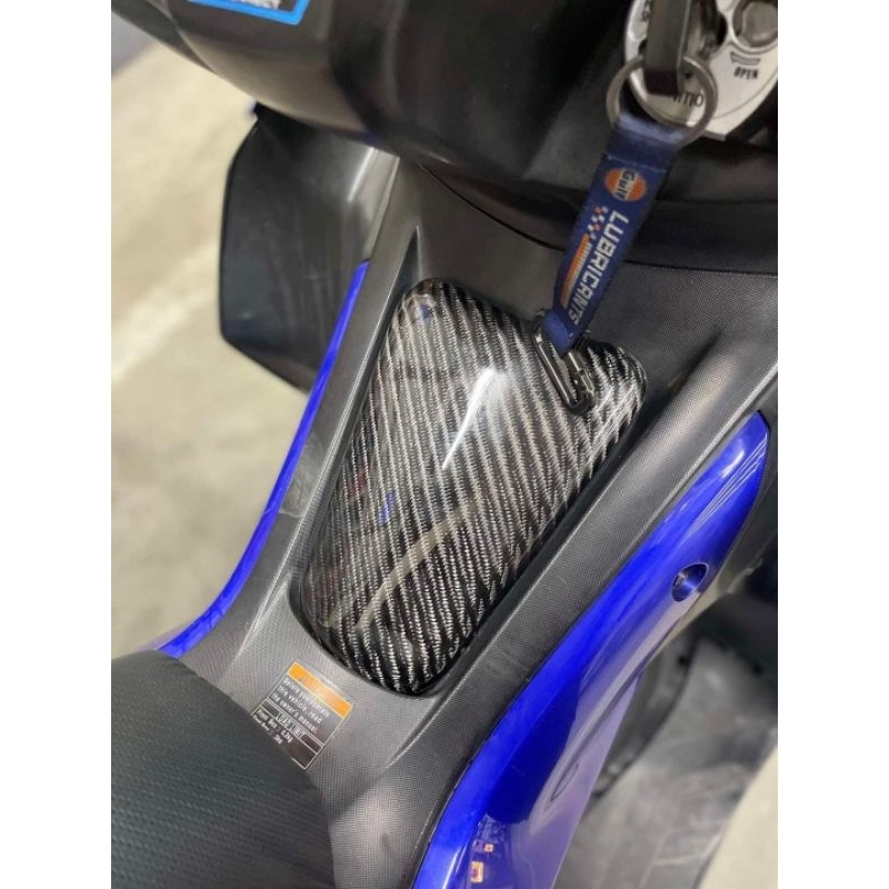 cover tutup tangki new aerox carbon kevlar