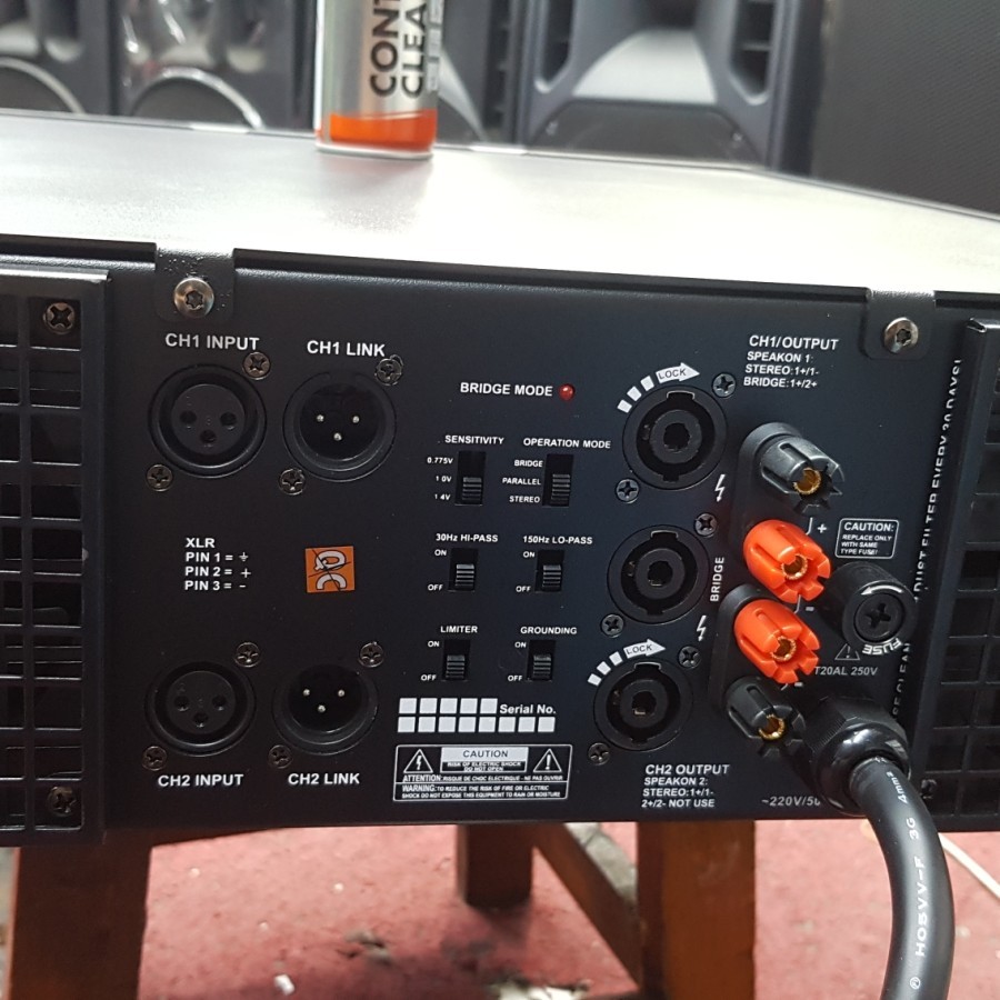 Power Amplifier Soundstandard CA38+ / CA 38+ / CA38 PLUS / CA 38+