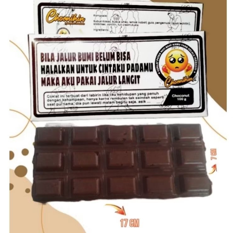 

coklat choenihin oleh oleh jogja viral 100 gr