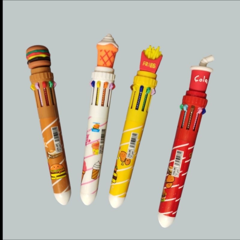 

BALLPOINT 10 WARNA 1001 / EDISI M DONALD Pena Pulpen