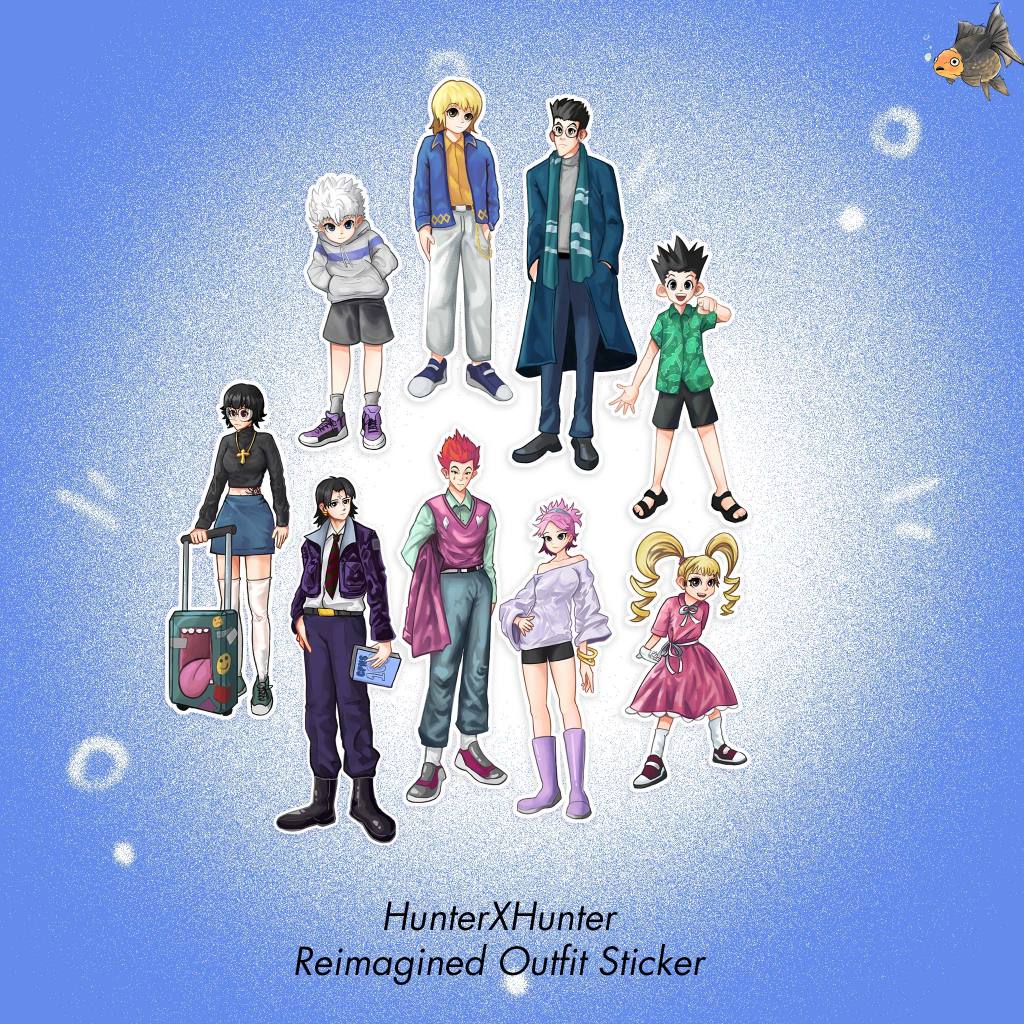 

Sticker HunterXHunter HxH art by Danusuck