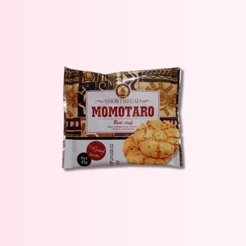 

MOMOTARO COOKIES Shortbread 45gr Kukis Rasa Original dan Cokelat SG GROSIR SNACK MURAH