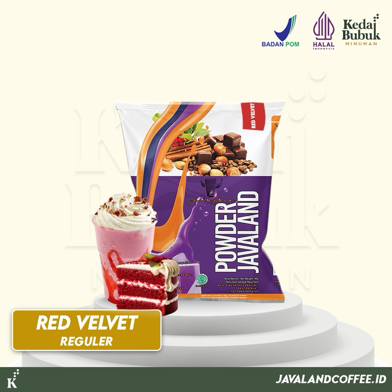 

Bubuk Minuman Red Velvet Reguler 1 kg Javaland