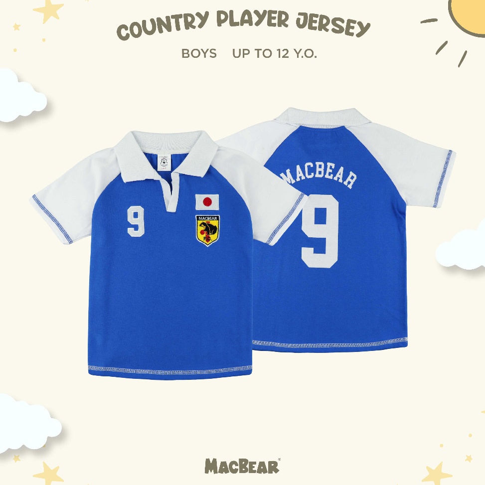 Keluaran Terbaru MacBear Baju AnakRemaja Lakilaki Polo AnakRemaja Sport Collection Jersey AnakRemaja