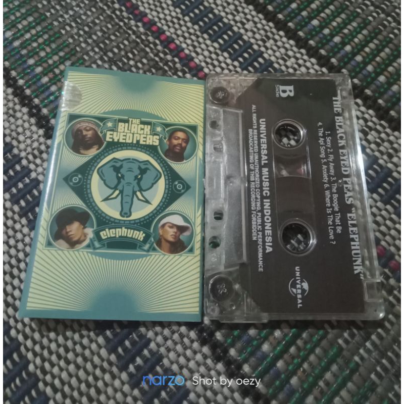 Kaset pita The Black Eyed Peas - elephunk