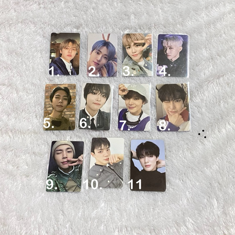 READY PHOTOCARD NCT DREAM 127 ISTJ HOTTRACK WITHMU TRANDING CARD OLDSCHOOL JAEMIN JENO JOHNNY HAECHA
