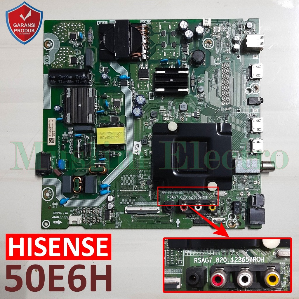 Mainboard LED TV ANDROID Hisense 50E6H 50E6