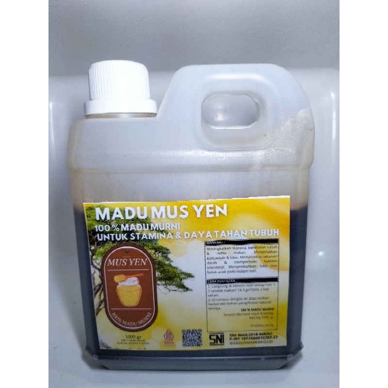 

Madu mus yen 100% madu murni untuk stamina. kemasan 1000gram