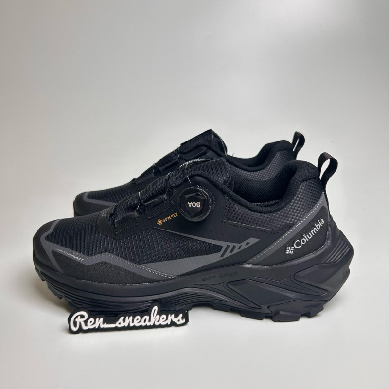SEPATU COLUMBIA BOA WATERPROOF BLACK GREY