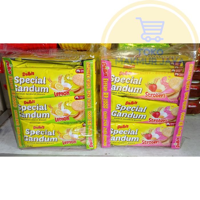 

DELBIS GANDUM BISKUIT BOX | 12pcs