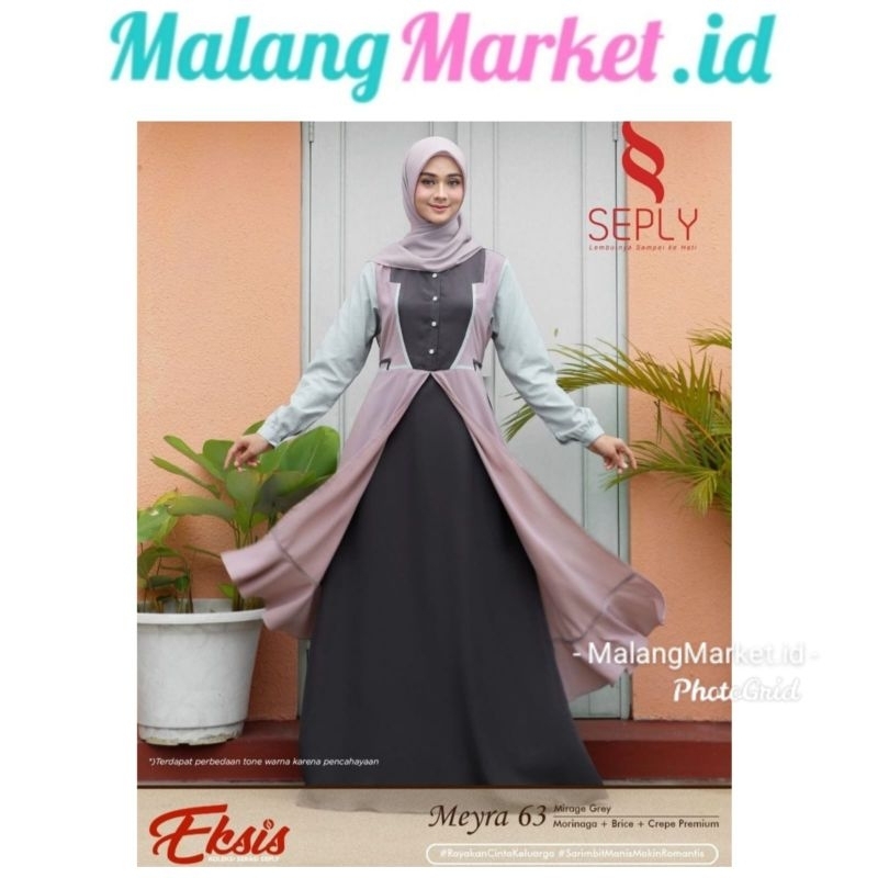 Seply Gamis Meyra 63 Gamis Seply Eksis 172
