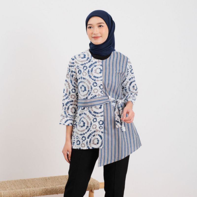 Batik Andini | Blouse Batik Kerja Kantor Wanita