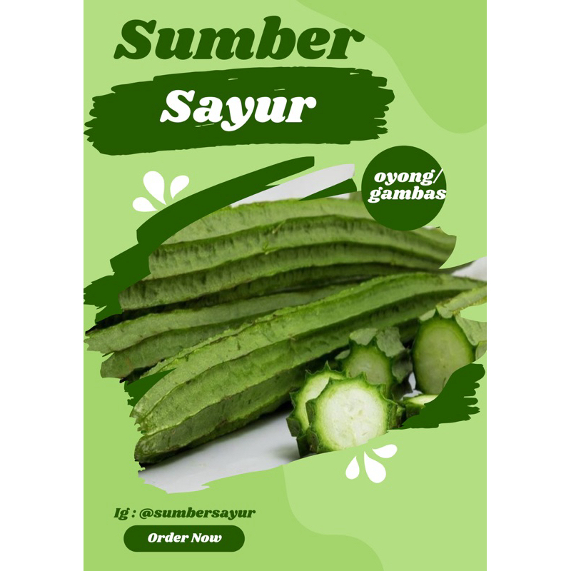 

oyong gambas sayur makassar