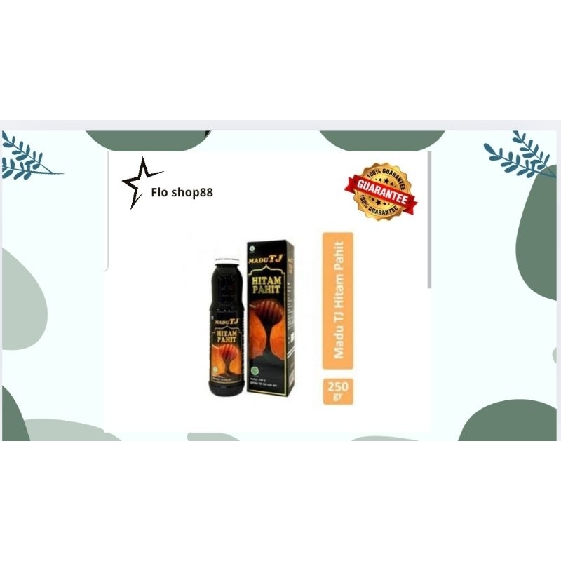 A - MADU TJ HITAM PAHIT / MADU TJ HITAM / MADU TJ HITM PAHIT ORIGINAL 250GRM
