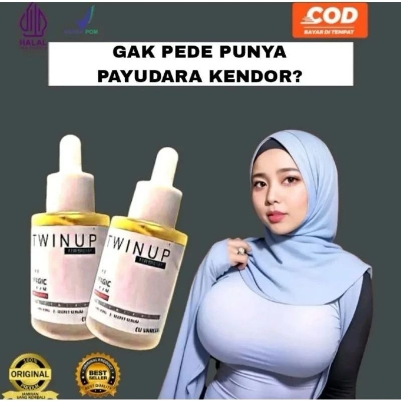 TWINUP MAGIC SERUM 35ML twinup Serum Pembesar Asli TWINUP serum pembesar & pengencang payudara