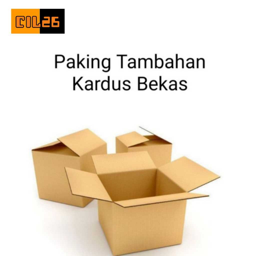 

Packing Tambahan Kardus Bekas