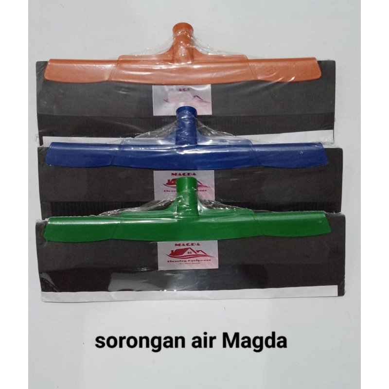 refill sorongan air/wiper lantai + gagang