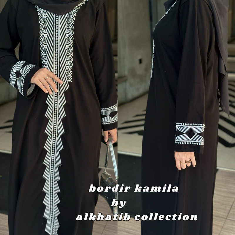 ABAYA BORDIR KAMILA ALKHATIB COLLECTION