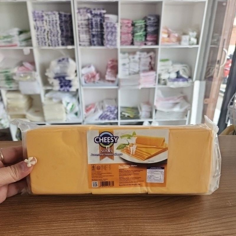 

KEJU SLICE CHEESY KUALITAS TERBAIK 1KG