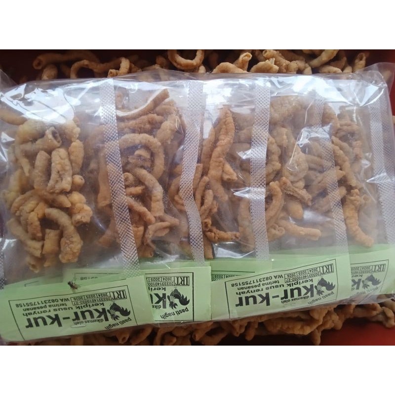 

keripik usus renyah kur-kur 1 pack rasa original