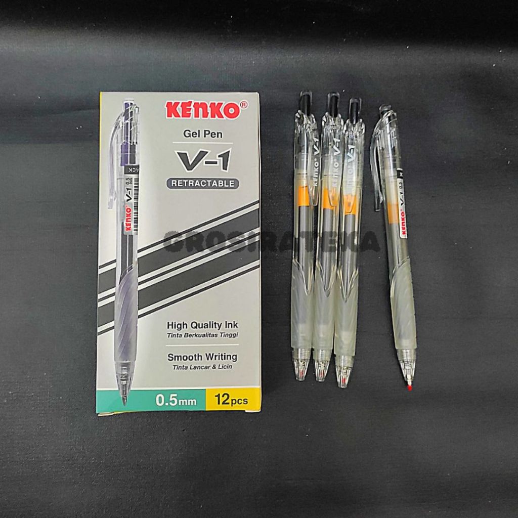 

PULPEN ,PULPEN GEL ,BOLPEN , BOLPOIN, V1 RETRACTABLE KENKO