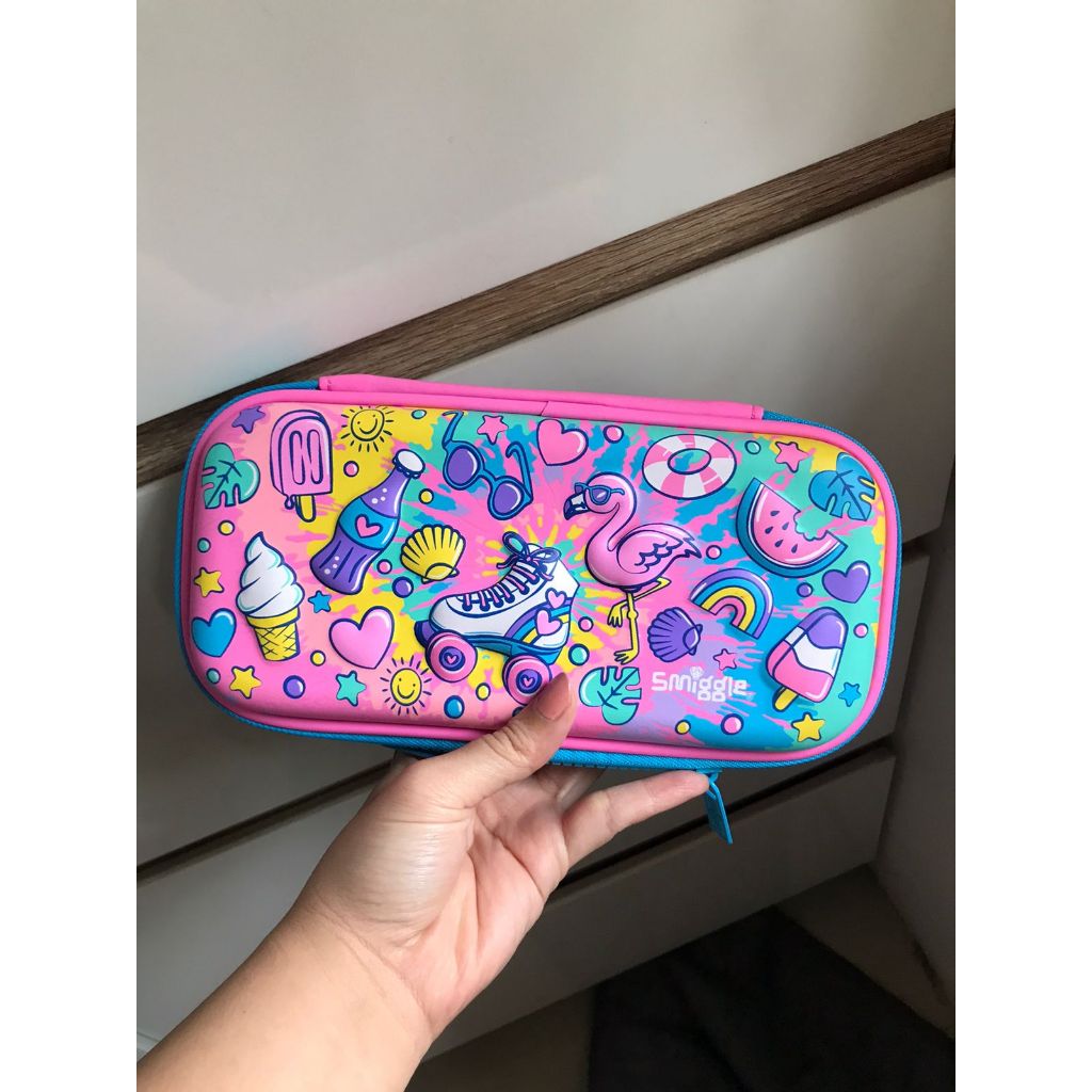 

SMIGGLE ENERGETIC PENSILCASE HARDCASE SMALL - TEMPAT PENSIL SMIGGLE
