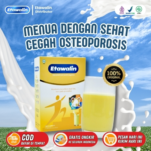 

ETAWALIN - Menua Dengan Sehat Cegah Osteoporosis Dengan Menggunakan Susu Etawalin