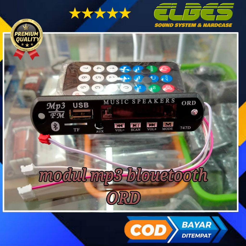 Modul MP3 bluetoot USB MP3 player FM radio remot